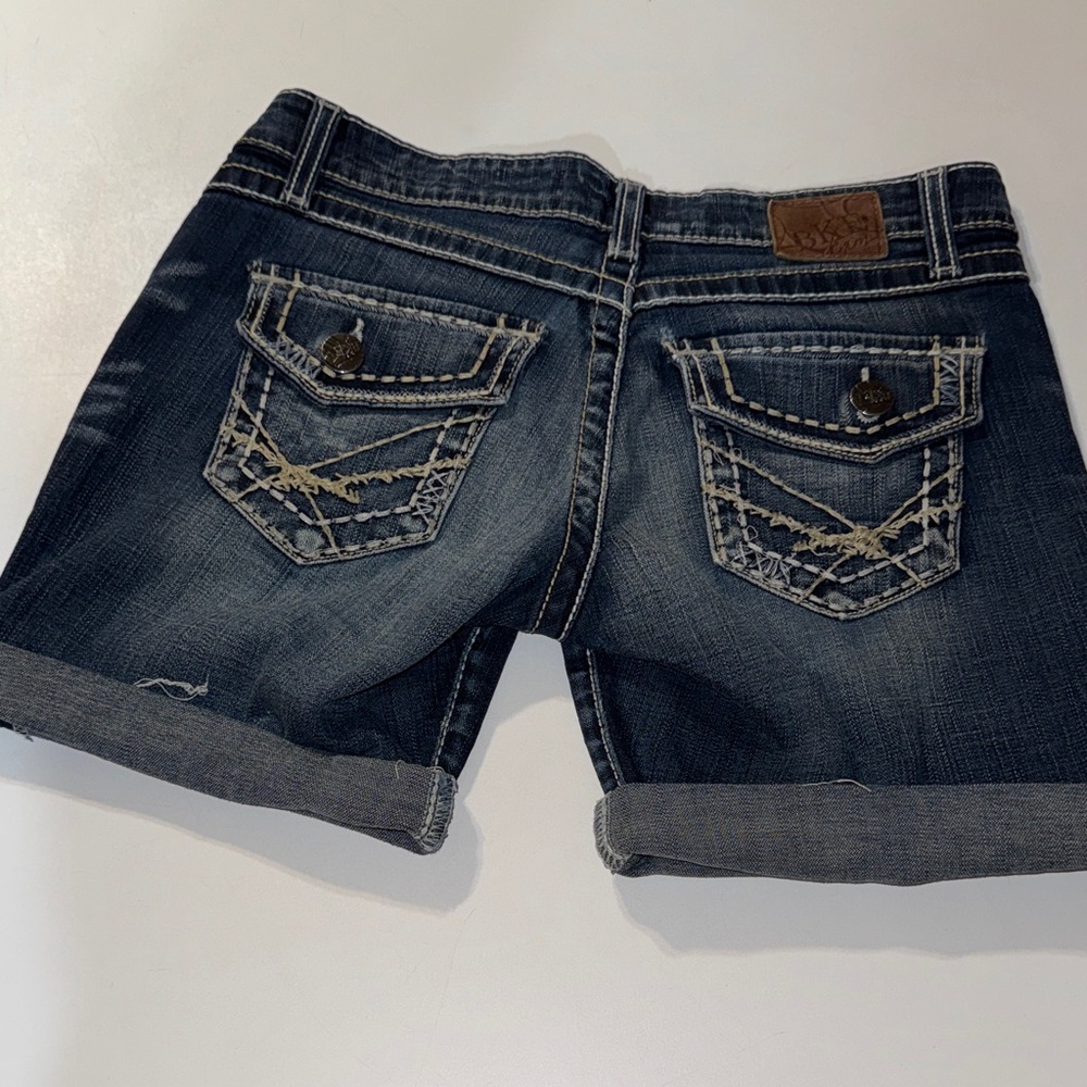 BKE Dark Blue Jean Shorts - Picture 4 of 5